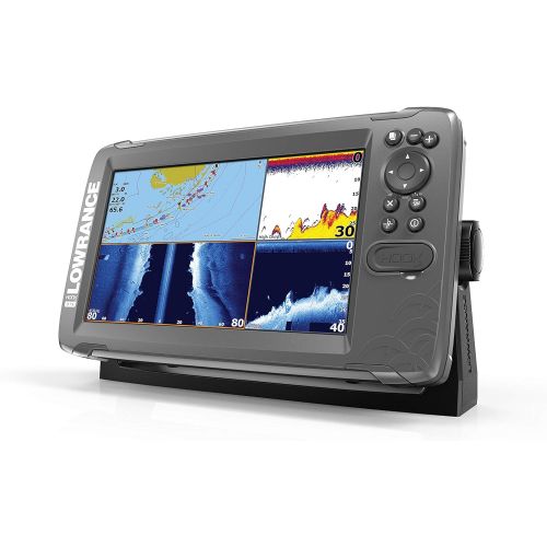  Lowrance HOOK2 9 - 9-inch Fish Finder with TripleShot Transducer and US  Canada Navionics+ Map Card