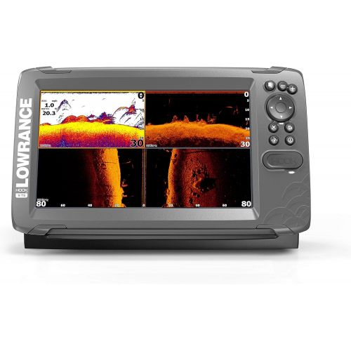  Lowrance HOOK2 9 - 9-inch Fish Finder with TripleShot Transducer and US  Canada Navionics+ Map Card