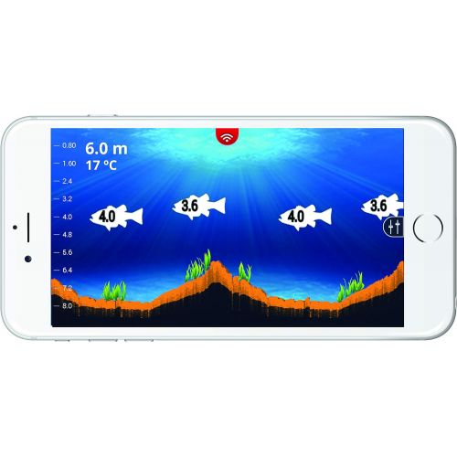  Lowrance FishHunter 3D - Portable Fish Finder Connects via WiFi to iOS and Android Devices