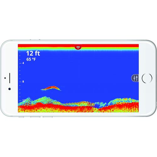  Lowrance FishHunter 3D - Portable Fish Finder Connects via WiFi to iOS and Android Devices