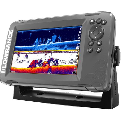  Lowrance HOOK2 7 - 7-inch Fish Finder with SplitShot Transducer and US Inland Lake Maps Installed