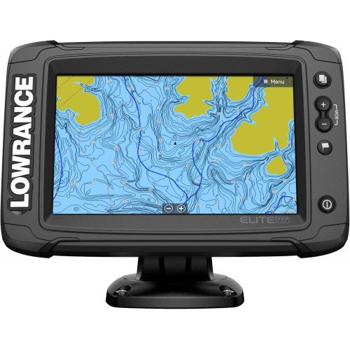  Lowrance Elite-9 Ti2-9-inch Fish Finder with Active Imaging 3-in-1Transducer, Wireless Networking, Real-Time Map Creation and USCAN Navionics+ Mapping Card