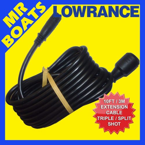  Lowrance Extension Cable FHook2 TripleshotSplitshot Transducer - 10