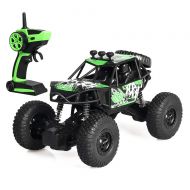 Lsquirrel RC Car, 2.4 GHz Remote Control Car 1/22 Scale Rechargable Fast Electric Toy Vehicle Off Road Monster Truck Chrismas Birthday Gift(Green)