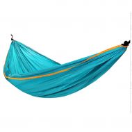 Lsxlsd Camping Hammock-Portable-Outdoor, Hiking, Backpacking, Traveling,Beach,Garden-260cm(8.5foot) x140cm(4.6foot)-Blue