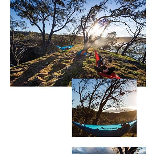  Lsxlsd Camping Hammock-Portable-Outdoor, Hiking, Backpacking, Traveling,Beach,Garden-3m(9.8foot) x1.5m(4.9foot)-Red