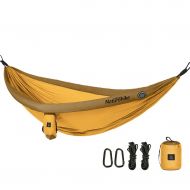 Lsxlsd Camping Hammock-Portable-Outdoor, Hiking, Backpacking, Traveling,Beach,Garden-240cm(7.9foot) x173cm(5.7foot)-Apricot Yellow