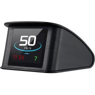 [아마존베스트]TIMPROVE T600 Universal Car HUD Head Up Display Digital GPS Speedometer with Speedup Test Brake Test Overspeed Alarm TFT LCD Display for All Vehicle