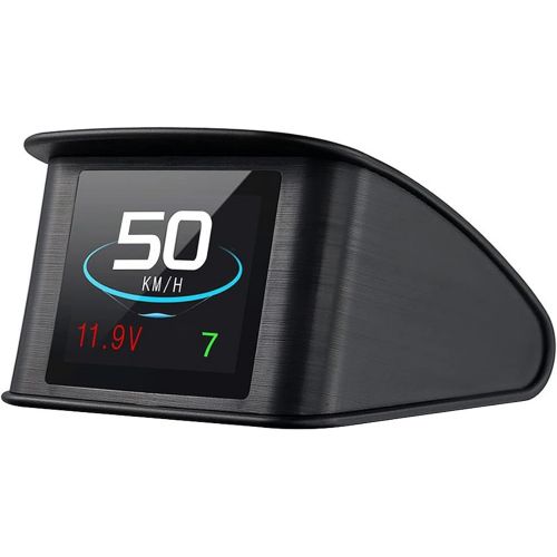  [아마존베스트]TIMPROVE T600 Universal Car HUD Head Up Display Digital GPS Speedometer with Speedup Test Brake Test Overspeed Alarm TFT LCD Display for All Vehicle