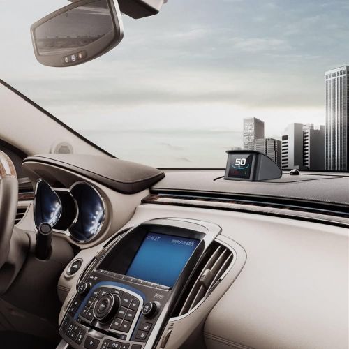  [아마존베스트]TIMPROVE T600 Universal Car HUD Head Up Display Digital GPS Speedometer with Speedup Test Brake Test Overspeed Alarm TFT LCD Display for All Vehicle