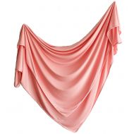 Jersey Swaddle Blanket, Baby Blanket, Boys or Girls, Nursing Cover by Lubella Supply Company (Pink)