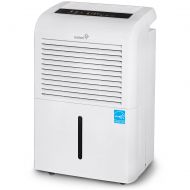 Luby Ivation 70 Pint Energy Star Dehumidifier with Pump, Large Capacity Compressor for Spaces Up To 4,500 Sq Ft, Includes Programmable Humidity, Hose Connector, Auto Shutoff and Restart