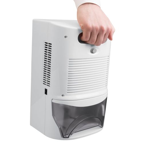  Luby Ivation IVADM45 Powerful Mid-Size Thermo-Electric Intelligent Dehumidifier w/Auto Humidistat - For Small Spaces of Up to 100 Square Feet