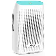 Luby Afloia Electric Dehumidifier for Home Bathroom 2000ML(68 oz),Portable Dehumidifiers for Home 2201 Cubic Feet Space,Quiet Auto-Off Dehumidifiers for Bathroom,Kitchen,Bedroom,Basemen