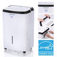 Luby Honeywell TP70WK 70 Pint Energy Star Dehumidifier for Basement & Large Room Up to 4000 Sq Ft. with Anti-Spill Design, White