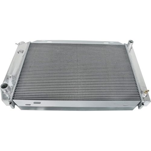  3-Row Full Aluminum Racing Radiator Automatic Transmission Fit 79-93 Mustang GT/LX 80-87 Mercury Capri/Cougar