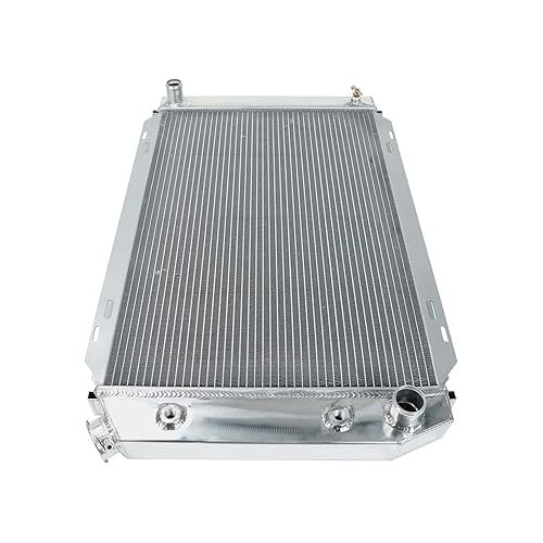  3-Row Full Aluminum Racing Radiator Automatic Transmission Fit 79-93 Mustang GT/LX 80-87 Mercury Capri/Cougar