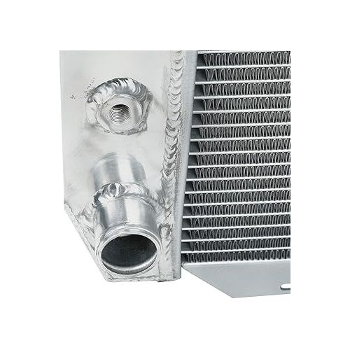  3-Row Full Aluminum Racing Radiator Automatic Transmission Fit 79-93 Mustang GT/LX 80-87 Mercury Capri/Cougar