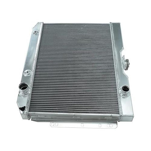  3 Row Aluminum Core Cooling Radiator Light-Weight Racing Design Compatible with 1959-1965 Impala/Bel Air/El Camino/Biscayne