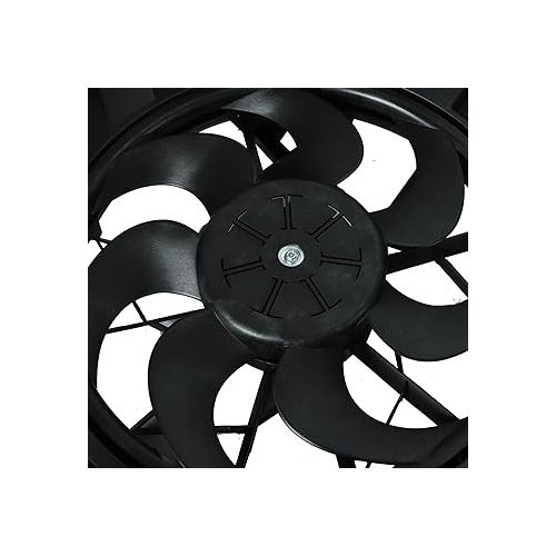  Dual Radiator Cooling Fan Assembly Compatible with 2005-2007 Avalanche Suburban 1500 GM3115212