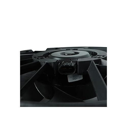  Dual Radiator Cooling Fan Assembly Compatible with 2005-2007 Avalanche Suburban 1500 GM3115212