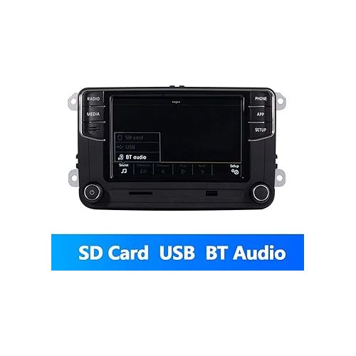  Amzparts RCD360 RCD330 Carplay Android Auto MIB Car Radio Compatible for Golf 5 6 MK5 MK6 Polo Passat B6 B7 CC 6RD 035 187B