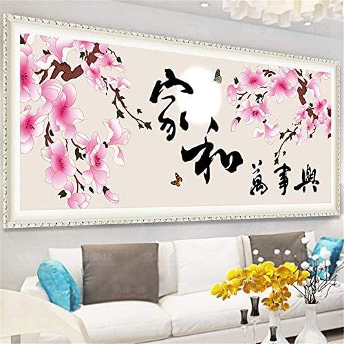  Brand: LucaSng DIY 5D Diamond Painting Diamond Painting Full Drill Canvas Wall Art Decor Rhinestone Beads Embroidery Kits Cross Stitch Craft for Home Decor Magnolia Flower