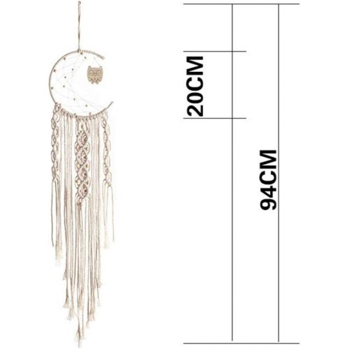  Brand: LucaSng LucaSng 1 Piece Dream Catcher Macrame Wall Hanging Dream Catcher Unique Gift Ideal Bohemian Woven Tassel Home Decor