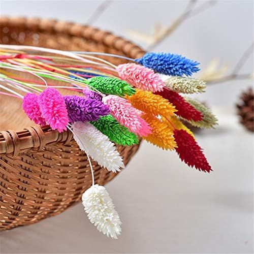  Brand: LucaSng LucaSng 50pcs Dried Pampasgrass Dried Flower Bouquet Decorative Artificial Flowers for Home Living Room Vase Wedding