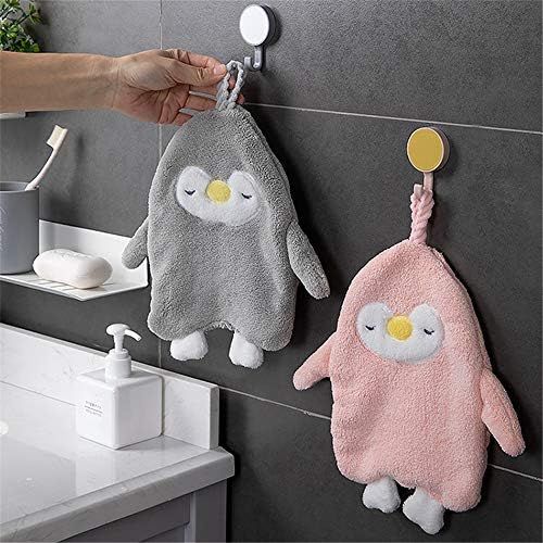  Brand: LucaSng LucaSng Cartoon Coral Fleece Towels Cute Animal Shape Absorbent Cute Towels for Kitchen and Bathroom Set of 4