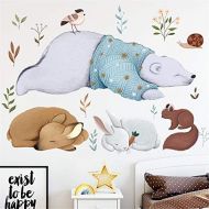 Brand: LucaSng LucaSng Childrens Wall Sticker Animal Balloon Wall Decoration Baby Room Boy Wall Sticker Nursery Baby