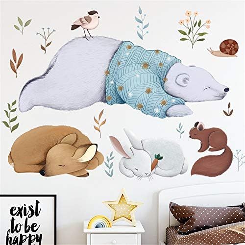  Brand: LucaSng LucaSng Childrens Wall Sticker Animal Balloon Wall Decoration Baby Room Boy Wall Sticker Nursery Baby