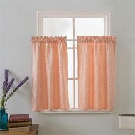 Brand: LucaSng LucaSng Roman Blind Embroidery Flowers Voile Roman Curtain Transparent Tab-Top Curtain Decorative for Living Room Bedroom Study Room 1PC