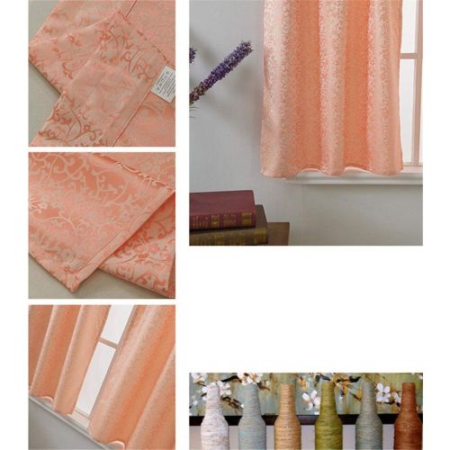  Brand: LucaSng LucaSng Roman Blind Embroidery Flowers Voile Roman Curtain Transparent Tab-Top Curtain Decorative for Living Room Bedroom Study Room 1PC