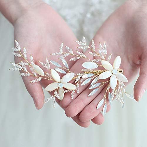  Brand: LucaSng LucaSng Crystal Bridal Bridal Hair Comb Bridal Wedding Headpiece Wedding Hair Accessories