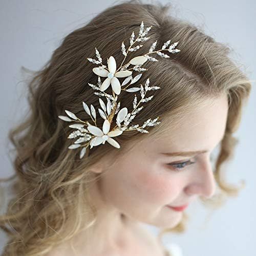  Brand: LucaSng LucaSng Crystal Bridal Bridal Hair Comb Bridal Wedding Headpiece Wedding Hair Accessories