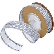 Brand: LucaSng LucaSng Self Adhesive Lace Tape, 6 Yard Vintage Lace Ribbon Lace Trimming Decorative Ribbon Border Gift Ribbon Sewing for Wedding Table Decoration DIY Crafts