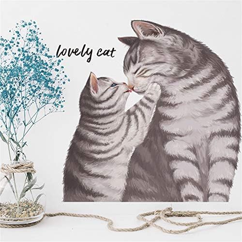  Brand: LucaSng LucaSng Wall Sticker Baby Room Cat Wall Sticker Wall Decoration Living Room Nursery Nursery