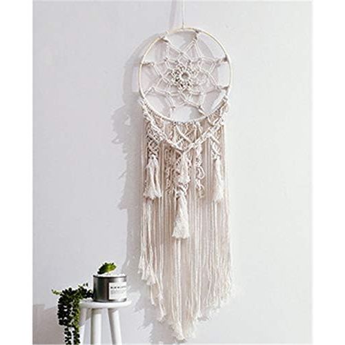  Brand: LucaSng LucaSng Handmade Dream Catcher Wall Hanging with Tassel, Dream Catcher for Bedroom Children Boys Girls Room Party Decoration Macrame Wall Hanging