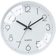 Brand: LucaSng LucaSng Modern Wall Clock 30 cm Quartz Silent Silent Wall Clock with Metal Frame Wall Colck for Living Room Childrens Bedroom Office