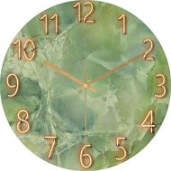 Brand: LucaSng LucaSng Wall Clock Modern Quartz Wall Clock Without Ticking Noises Marble Pattern Wall Clock Decor for Home Office Bedroom