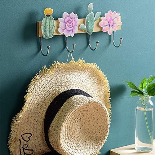  Brand: LucaSng LucaSng Childrens Coat Rack Wall Hook Wall Hook for Wall or Door 4 Hooks