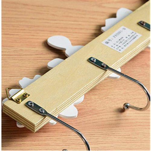  Brand: LucaSng LucaSng Childrens Coat Rack Wall Hook Wall Hook for Wall or Door 4 Hooks