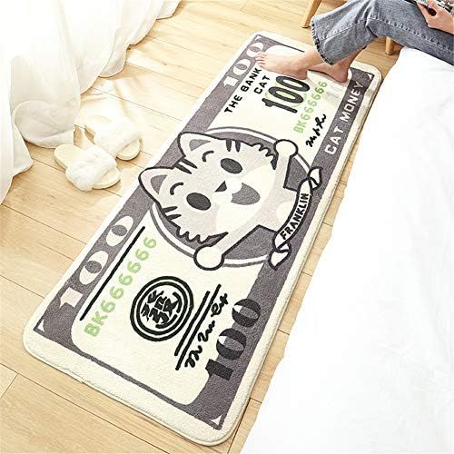  Brand: LucaSng LucaSng Childrens Rug High Pile Shaggy Rug Thick Non-Slip Fluffy Long Pile Carpet Floor Mat for Living Room Childrens Room, Style I, 60 x 160 cm