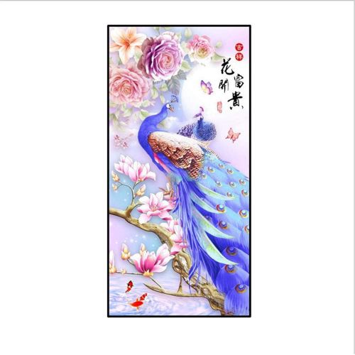  Brand: LucaSng LucaSng DIY 5D Diamond Painting DIY Crystal Rhinestone Embroidery Diamond Handmade Cross Stitch Wall Decoration, 70x120cm