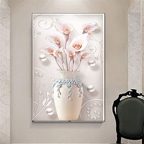  Brand: LucaSng LucaSng DIY Diamond Painting Kit with 5D Rhinestone Pictures Handmade Adhesive Picture Embroidery Painting Digital Sets Wall Decoration Full Drill