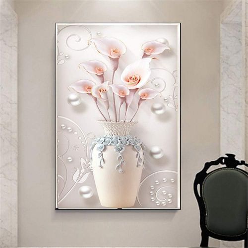  Brand: LucaSng LucaSng DIY Diamond Painting Kit with 5D Rhinestone Pictures Handmade Adhesive Picture Embroidery Painting Digital Sets Wall Decoration Full Drill