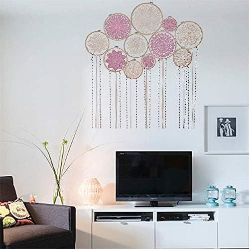  Brand: LucaSng LucaSng Extra Large Dream Catcher for Bedroom Wall Hanging Decor Gaint Dream Catcher Boho Chic Dreamcatchers for Nursery Wedding Backdrop Decoration