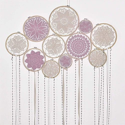  Brand: LucaSng LucaSng Extra Large Dream Catcher for Bedroom Wall Hanging Decor Gaint Dream Catcher Boho Chic Dreamcatchers for Nursery Wedding Backdrop Decoration