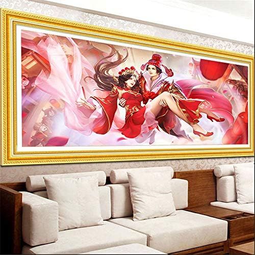  Brand: LucaSng LucaSng DIY 5d Diamond Painting Kits, 5D Diamond Painting Family Drilling Full Crystal Rhinestone Embroidery Cross Stitch Art Craft Home Wall Decoration